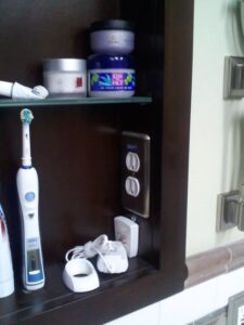 Where to Put Electric Toothbrush in Bathroom