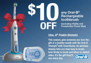 Oral B Electric Toothbrush Coupon Canada