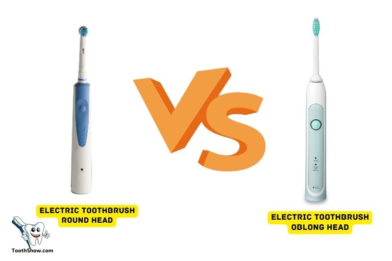 Electric Toothbrush Round Head Vs Oblong