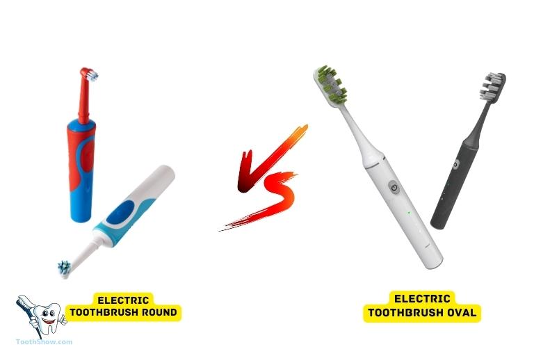 Electric Toothbrush Round Vs Oval