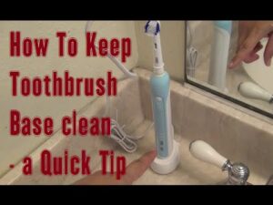 How to Clean Electric Toothbrush Handle