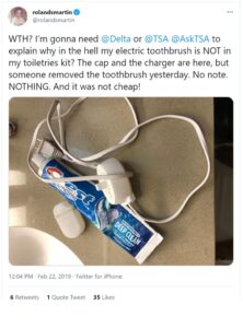 Can You Take Electric Toothbrushes on a Plane