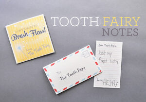 Diy Tooth Fairy Envelope