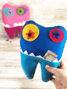 How to Make a Monster Tooth Fairy Pillow