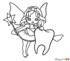 How Do You Draw a Tooth Fairy