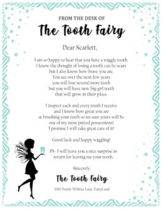 Is the Tooth Fairy Afraid of Dogs