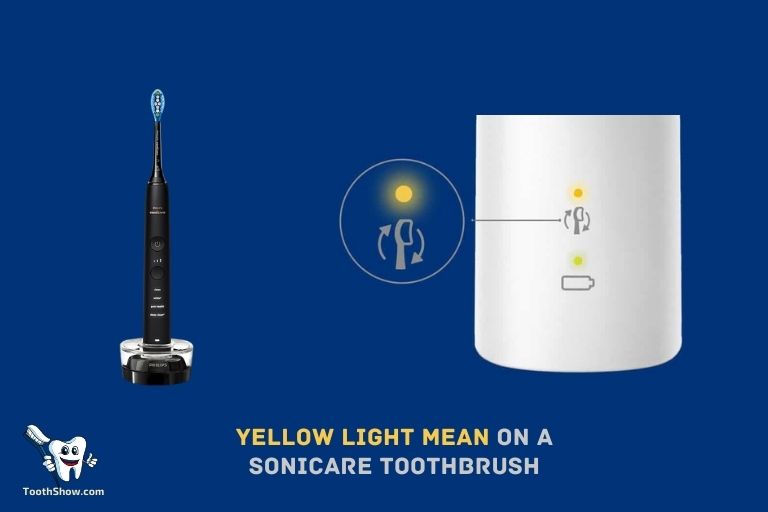 What Does The Yellow Light Mean On A Sonicare Toothbrush