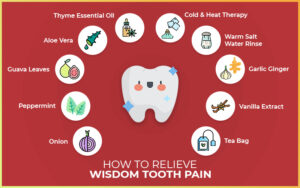 How to Relieve Pain from Wisdom Tooth Removal