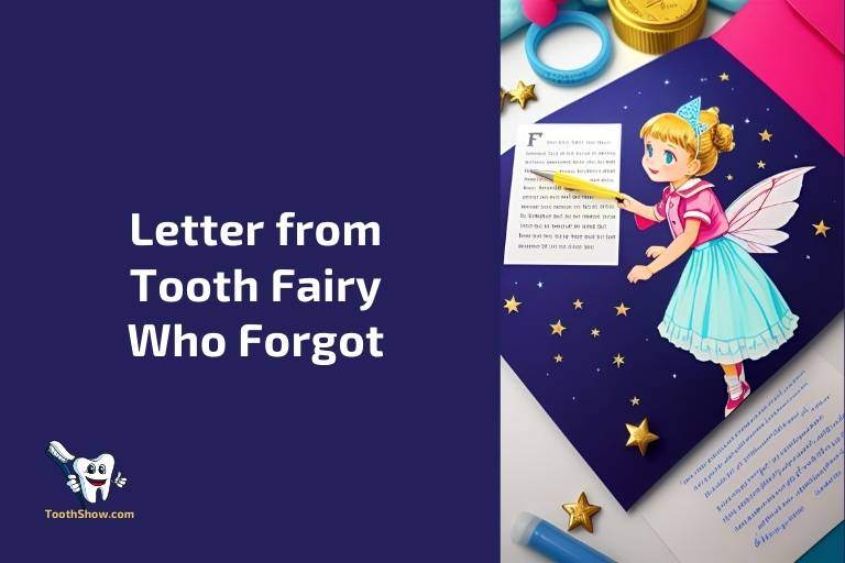 Letter from Tooth Fairy Who Forgot