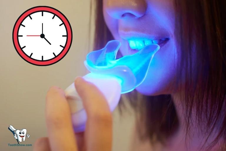 How Long to Keep Teeth Whitening Light On
