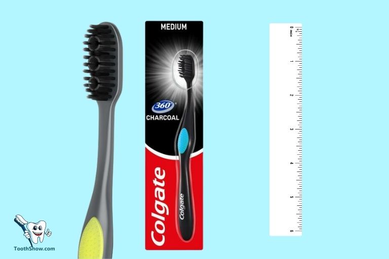 how long is a colgate toothbrush