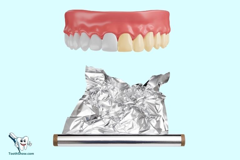 Diy Teeth Whitening Strips With Aluminum Foil