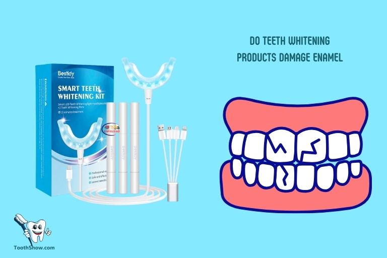 Do Teeth Whitening Products Damage Enamel
