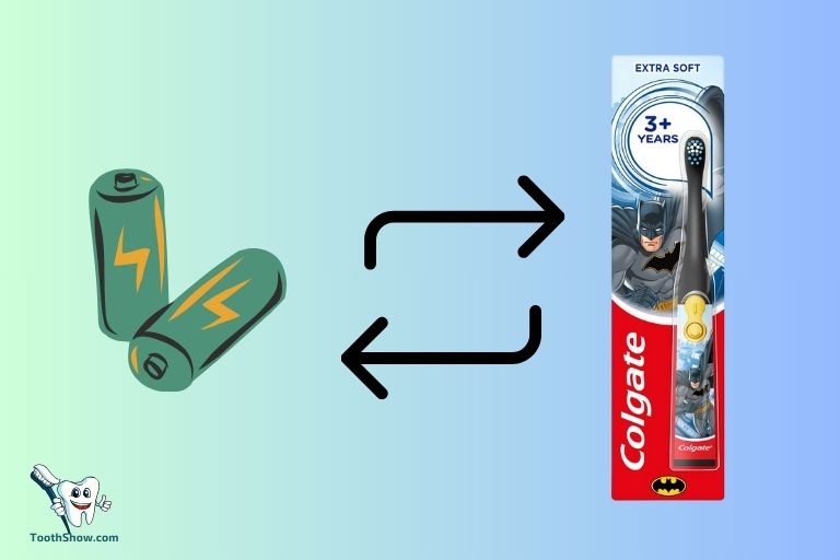 how to change battery in colgate batman toothbrush 01