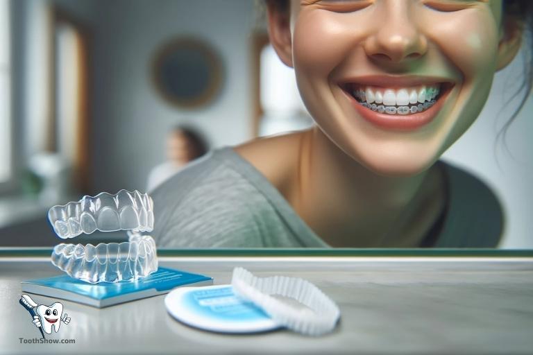 can you use teeth whitening strips with invisalign