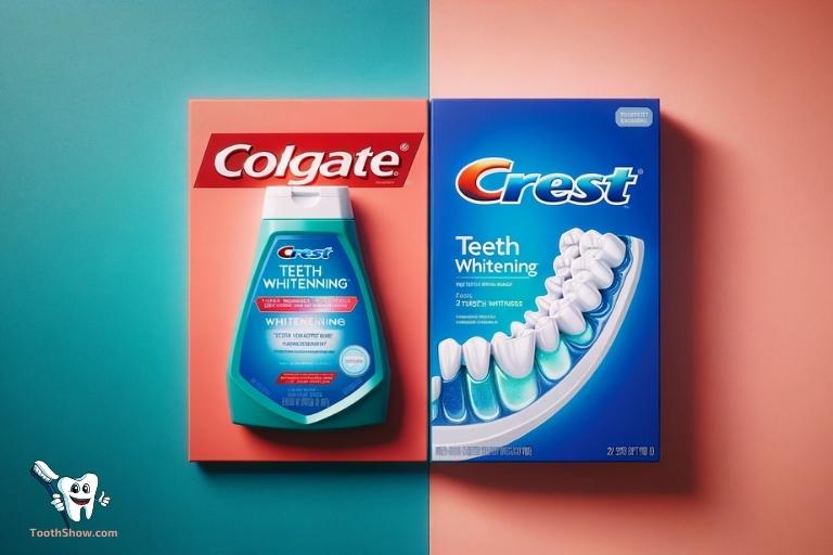 colgate vs crest teeth whitening