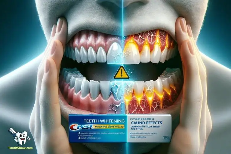 crest teeth whitening strips side effects