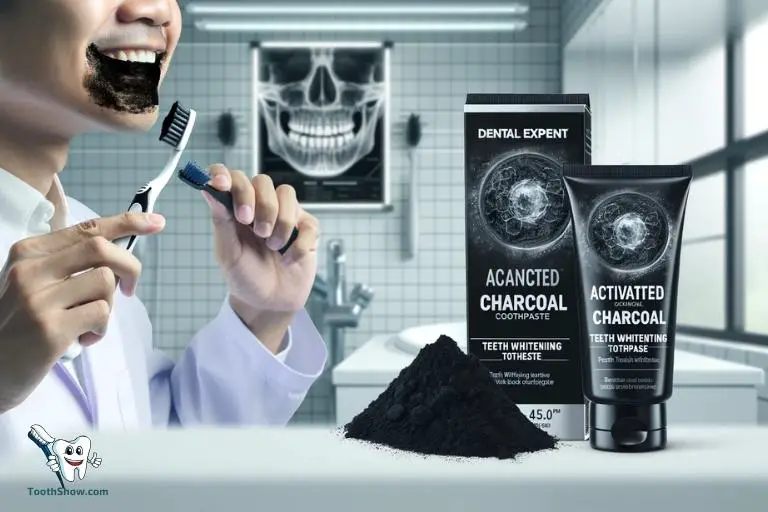 dental expert activated charcoal teeth whitening toothpaste