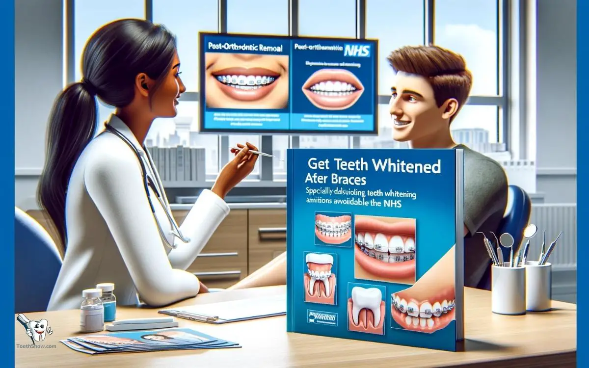 do you get your teeth whitened after braces nhs