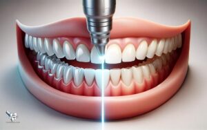 does laser teeth whitening work on veneers