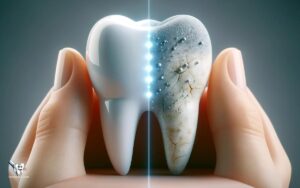 does led teeth whitening damage enamel