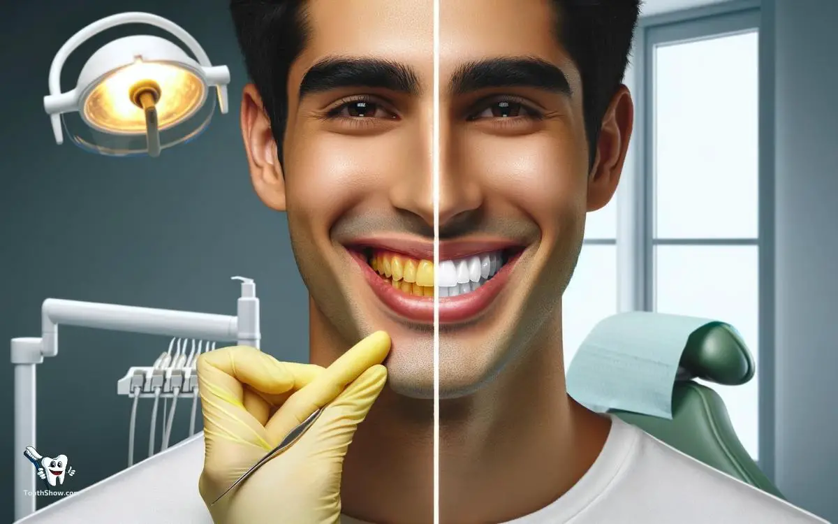 does teeth whitening work on yellow teeth