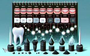 how long to see results from charcoal teeth whitening