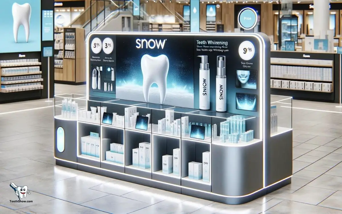 how much is snow teeth whitening system