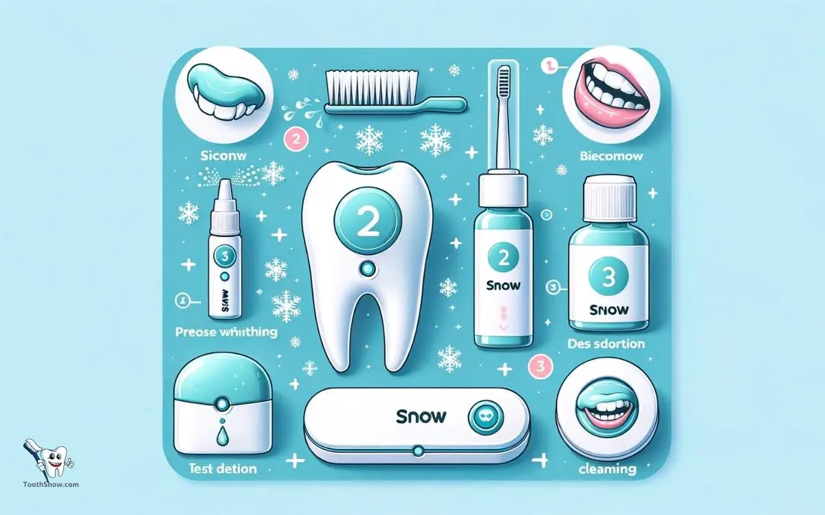 how to clean snow teeth whitening