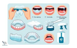 how to clean teeth whitening mouth guard