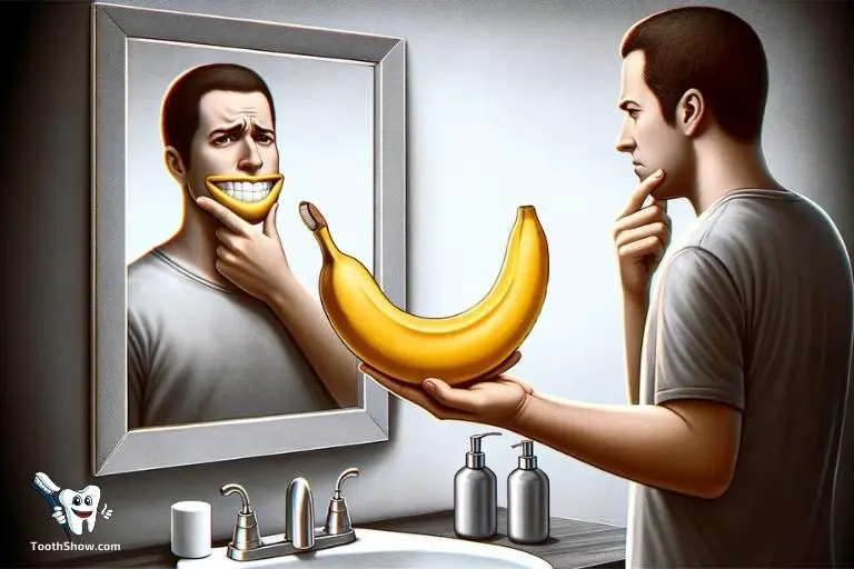 banana peel teeth whitening myth