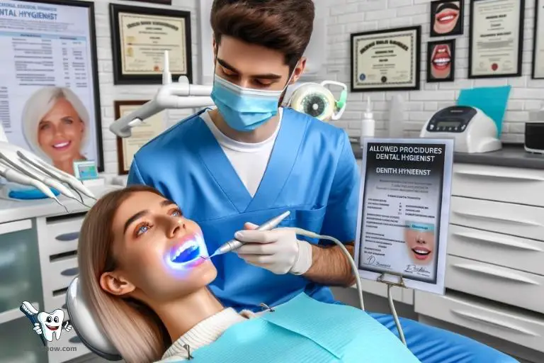 can a dental hygienist do teeth whitening