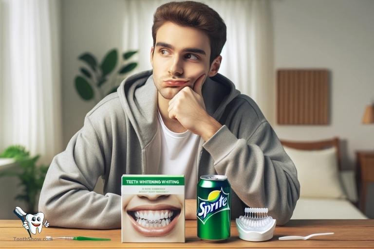 can i drink sprite after teeth whitening