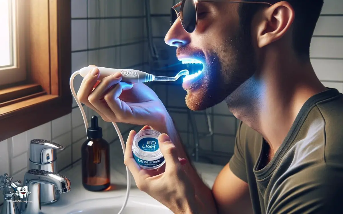 do led light teeth whitening kits work