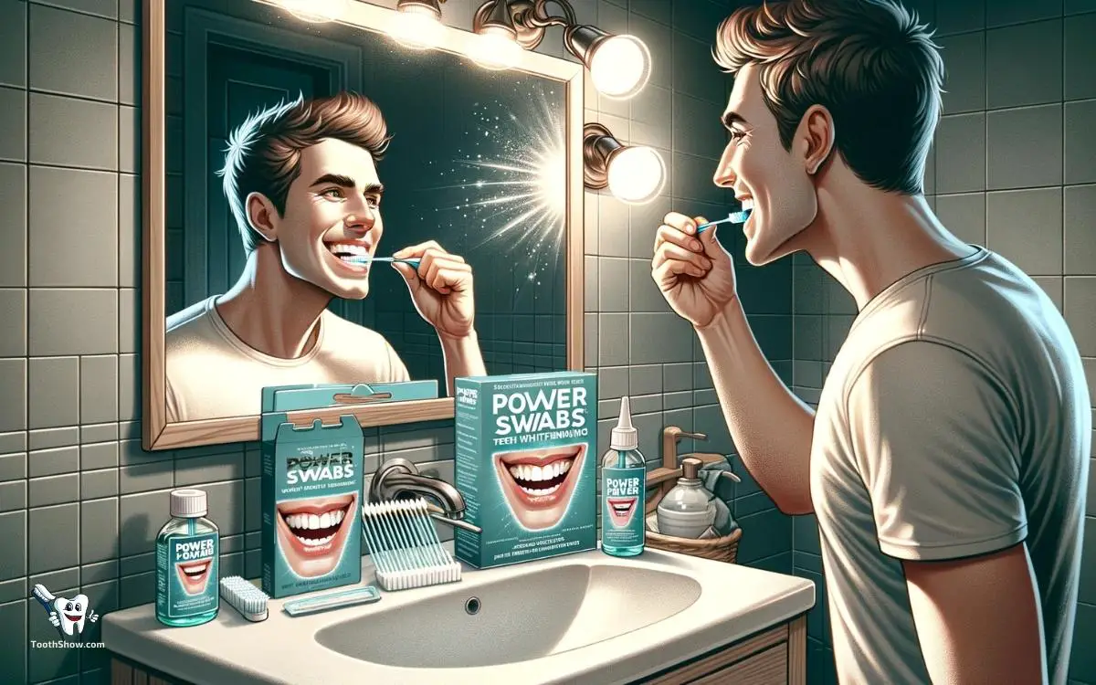 do power swabs teeth whitening work