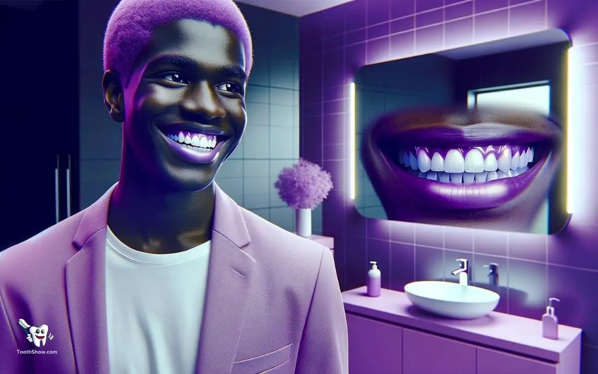 does purple teeth whitening work